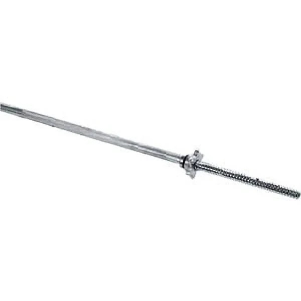 CAP Barbell - Straight Standard Weight Bar with Threaded Ends, 5Ft.