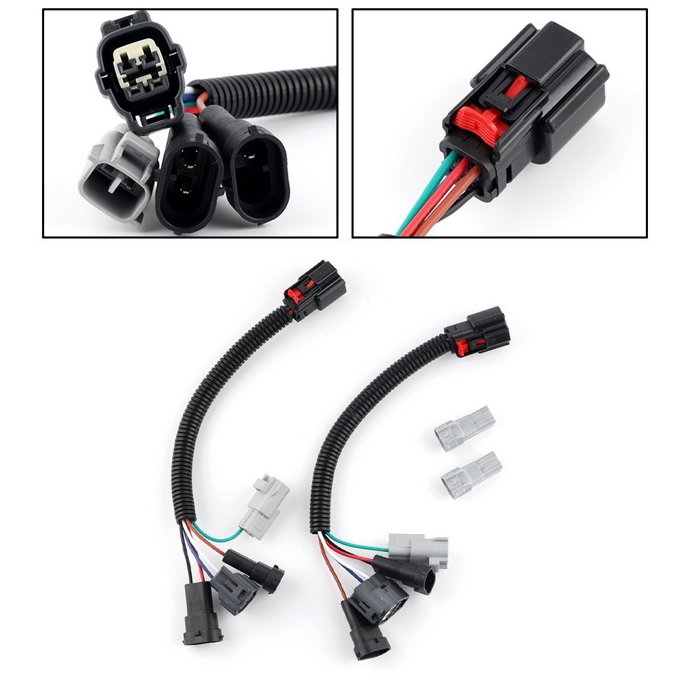 Seamless Integration LED Headlight Conversion Adapter Set for Toyota For Tacoma