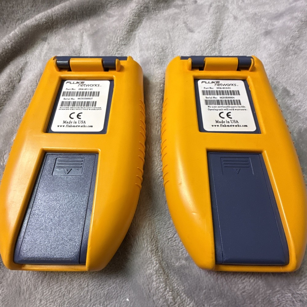 Fluke Simplifiber Meter + 850/1300 Source 2pc Set Works Free Shipping READ Nice