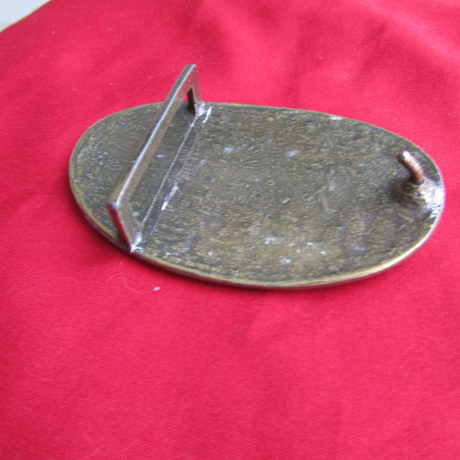 Vintage US Military Civil War Brass Belt Buckle Reproduction Union Army