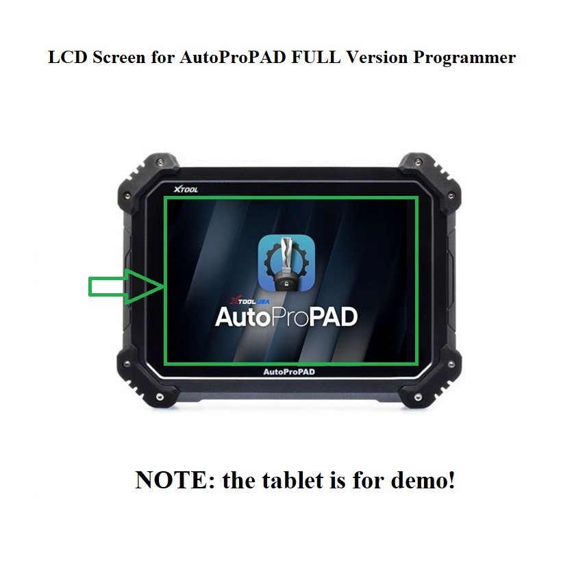 LCD Screen Display Replacement for XTOOL AutoProPAD FULL Version Programmer