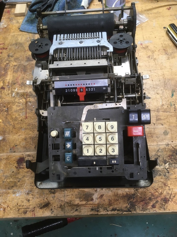 Vintage Olivetti Electrosumma 22 Adding Machine - Parts Only