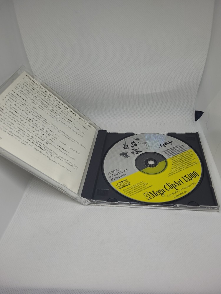 Key Mega Clip Art 15,000 PC Software