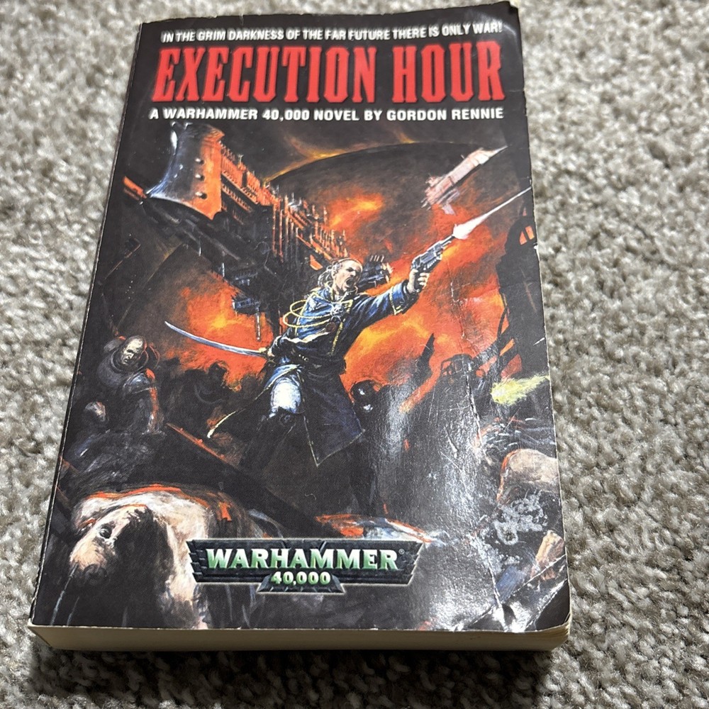 Execution Hour Warhammer 40K Book Gordon Rennie VG