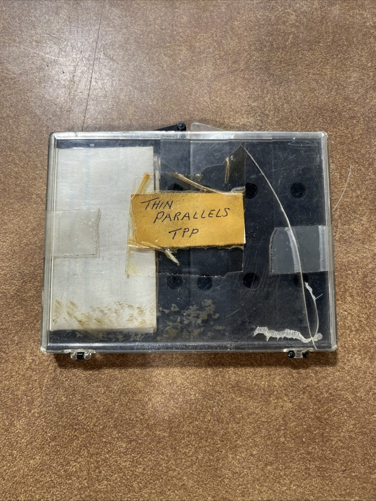 Used Thin Parallels 8 Piece Set 1/2" to 7/8"