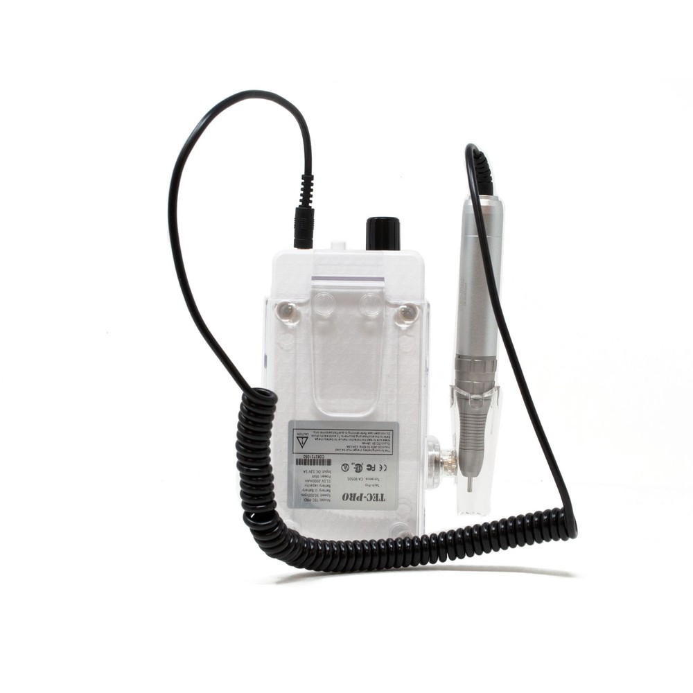 Tec Pro Portable Nail Drill, White