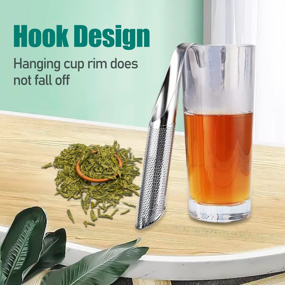 3 Pcs Tea Infuser and 1 Brush, tea diffusers for loose teaTea Infuser for Loo...