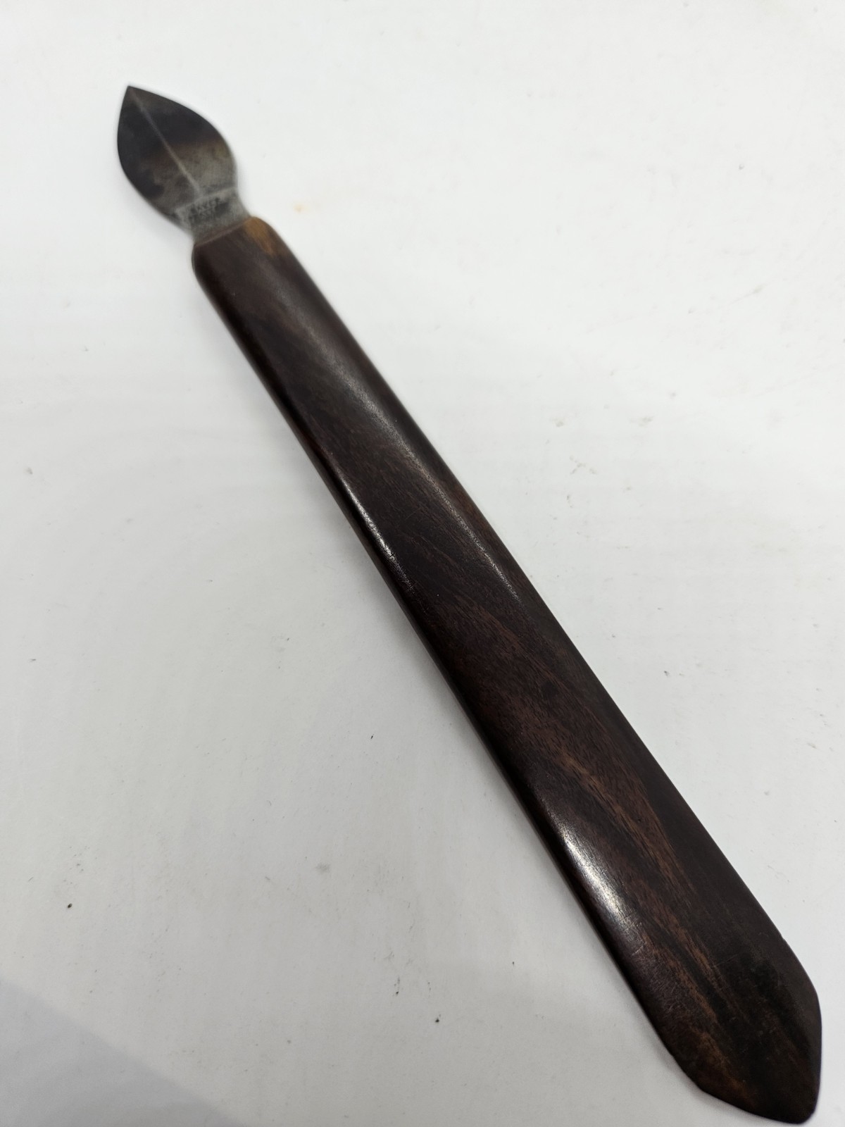 Antique 1800's Single Blade Barber's Bloodletting Quack Medical Scalpel Fleam