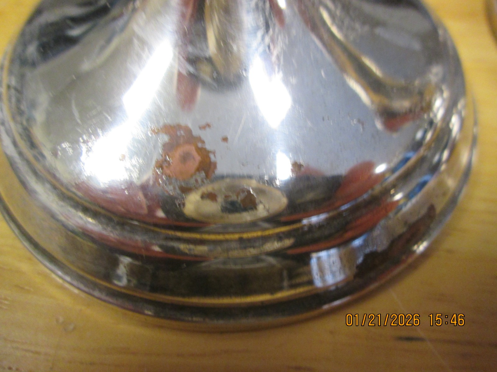 Towle Silver plate Candlesticks Weighted Set Of 2