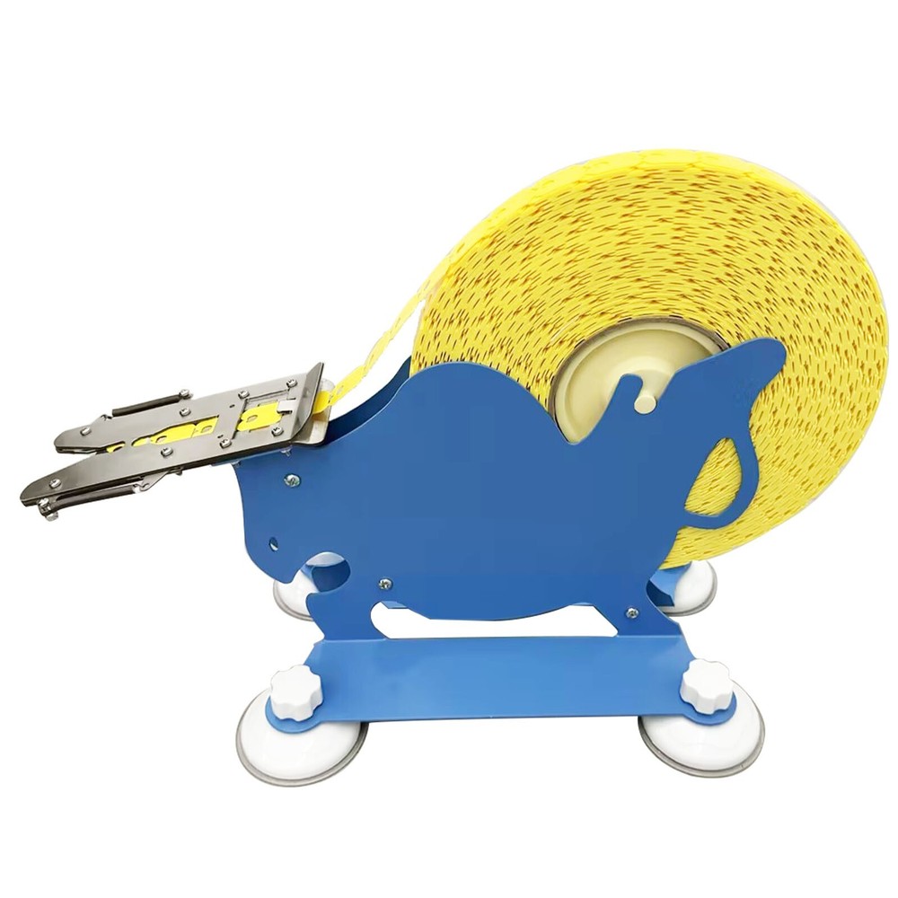 Supermarket Manual Plastic Bag Latching Machine Clip Binding Tying Machine