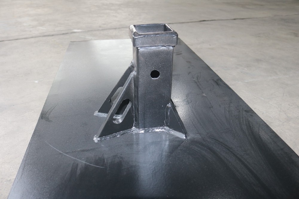 Skid Steer Trailer Receiver Mount Plate Hitch Conversion Adapter plate US stock