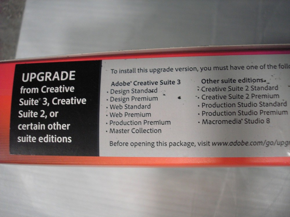 Adobe Creative Suite 5 CS5 Design Premium For Windows Full/Upgrade DVD Version