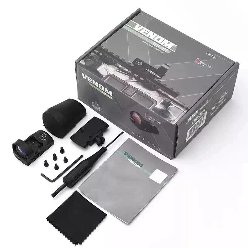 Vortex Venom Red Dot Sights Optics 3 MOA Original Black (VMD-3103) Reflex Sight