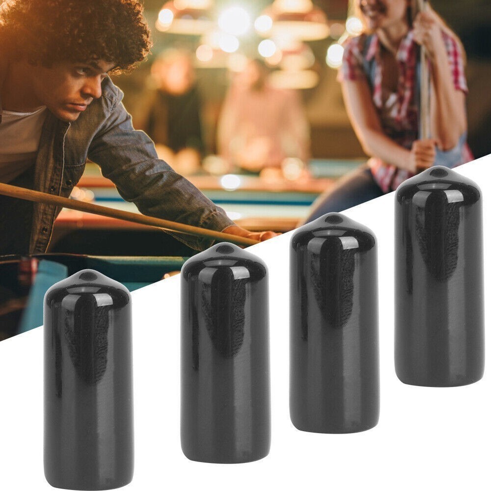 10PCS Rubber  Billiard Pool  Tip Protector Small Head Club Protective
