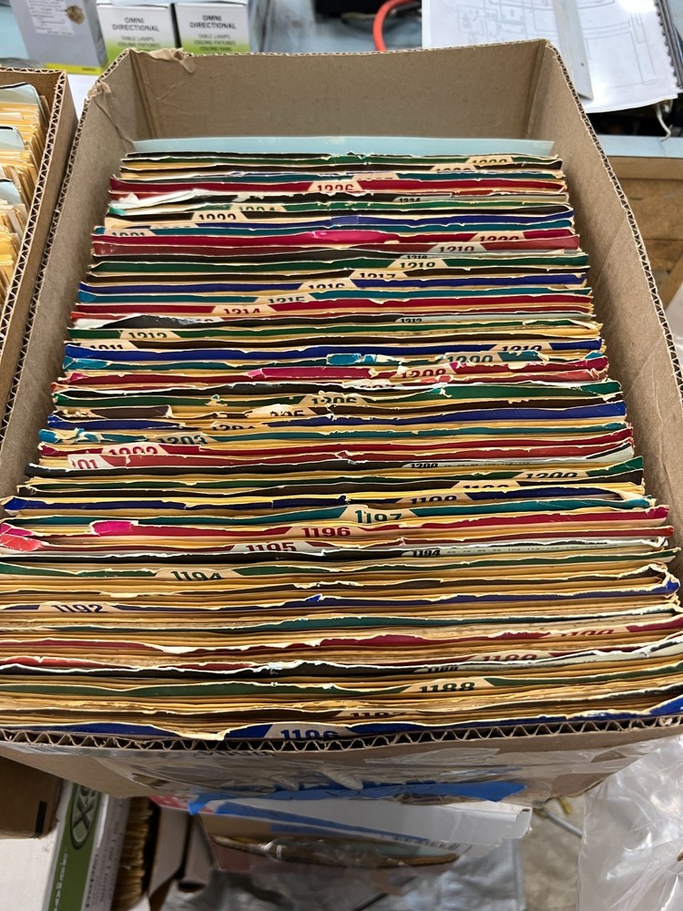 SAMS Photofact Folder Sets 1186-1230
