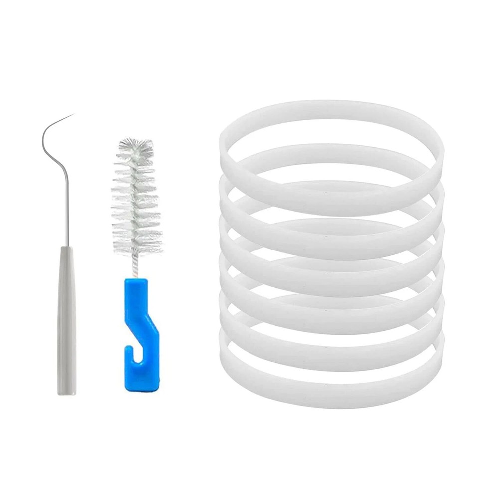 Rubber Seal Ring Replacement Gasket Blender 6pcs O-Ring pack gaskets silicone
