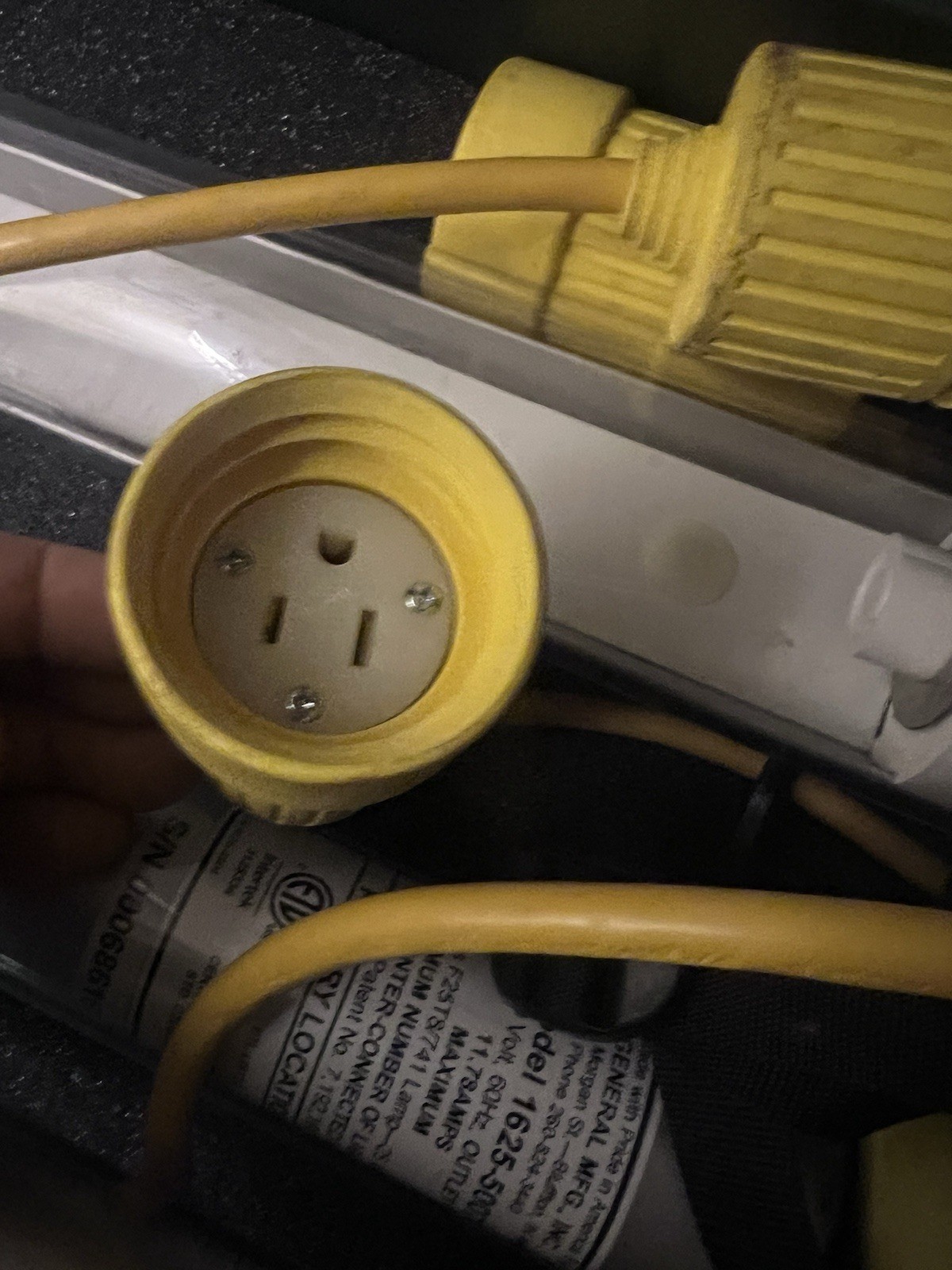 (3) General Manufacturing 1625-5007 Safe-t-lite shelter light w/ Pelican Case