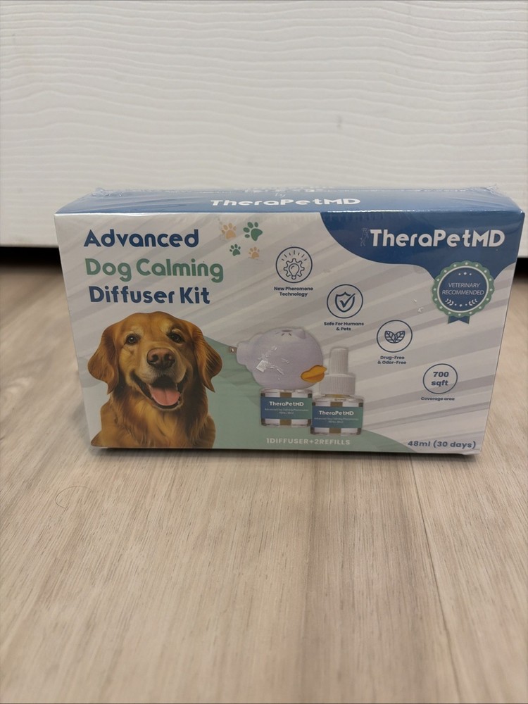 TheraPet MD Advanced Dog Calming Diffuser Kit (1 Diffuser + 2 Refills) *NEW*