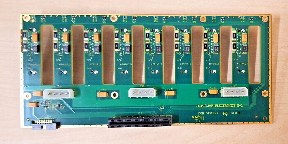 JMR Server HDD back plate PCB Board New