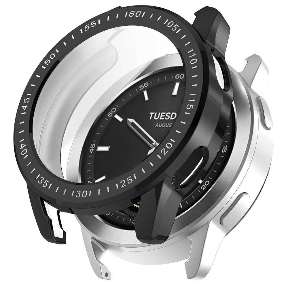 For Xiaomi Watch S3 Smart Watch TPU Case Full Screen Protector Protective Shell