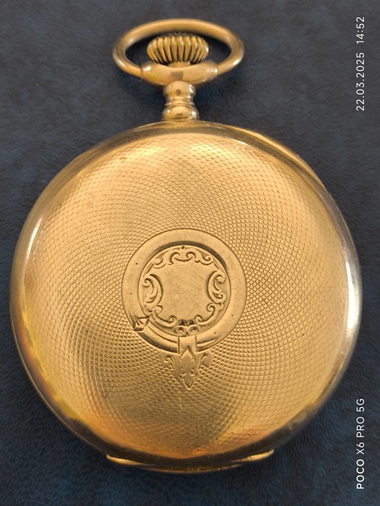 Longines Antique Silver Poсket Watch 48 mm working