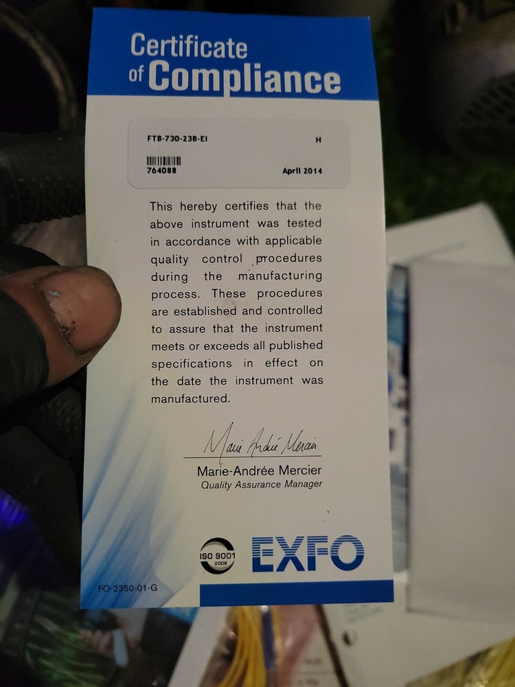 EXFO FTB-700 series 1PRO OTDR Test Platform
