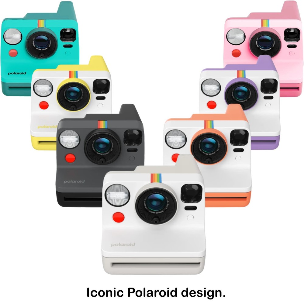 Polaroid Now 3rd Generation i-Type Instant Camera - Coral