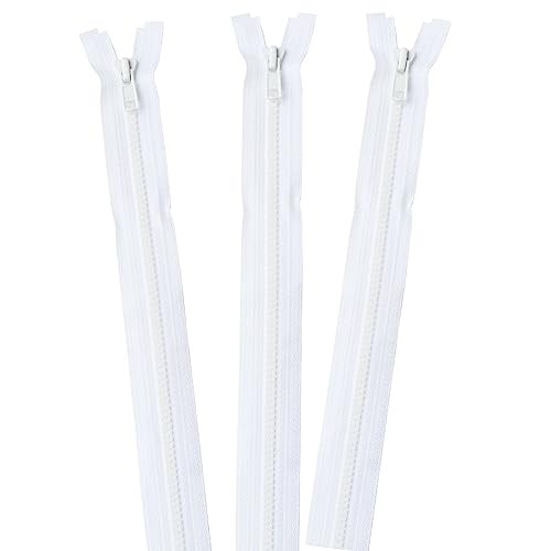 Nippon Chuko Vislon Open Zipper, White (3VS50-501)