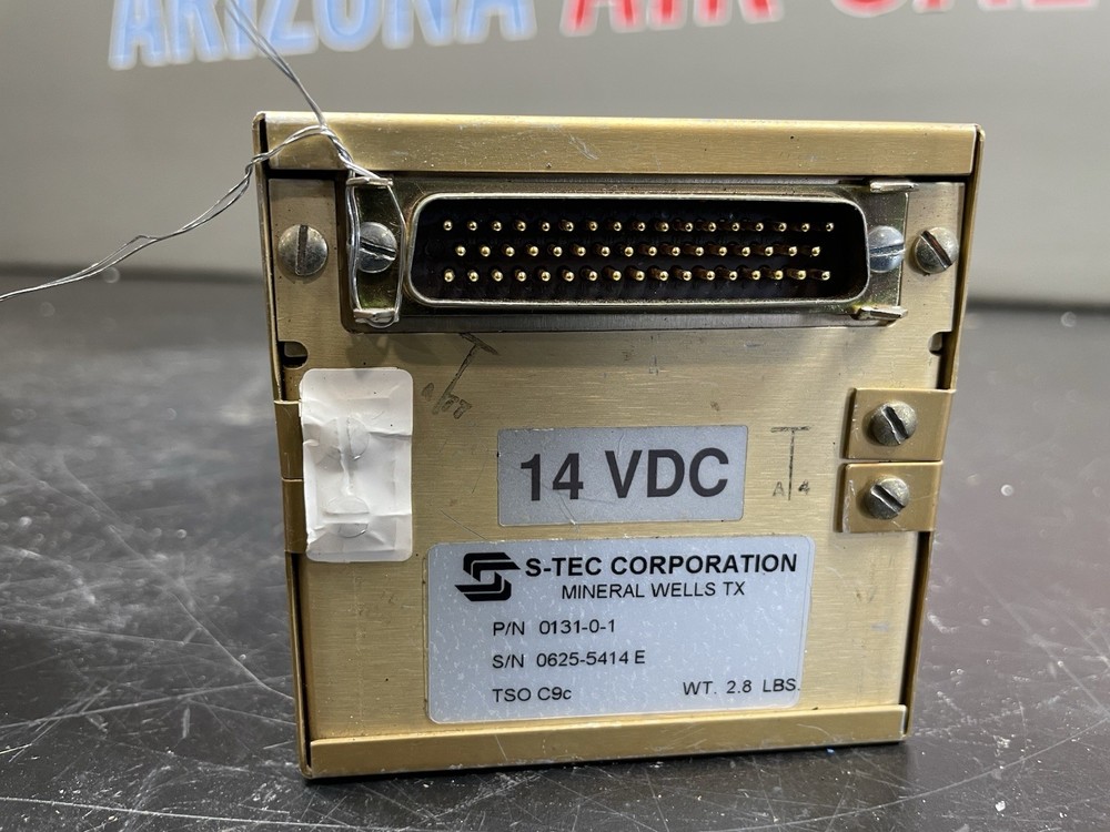 S-TEC Corp. Auto Pilot Head Unit Indicator P/N: 0131-0-1 (14VDC)