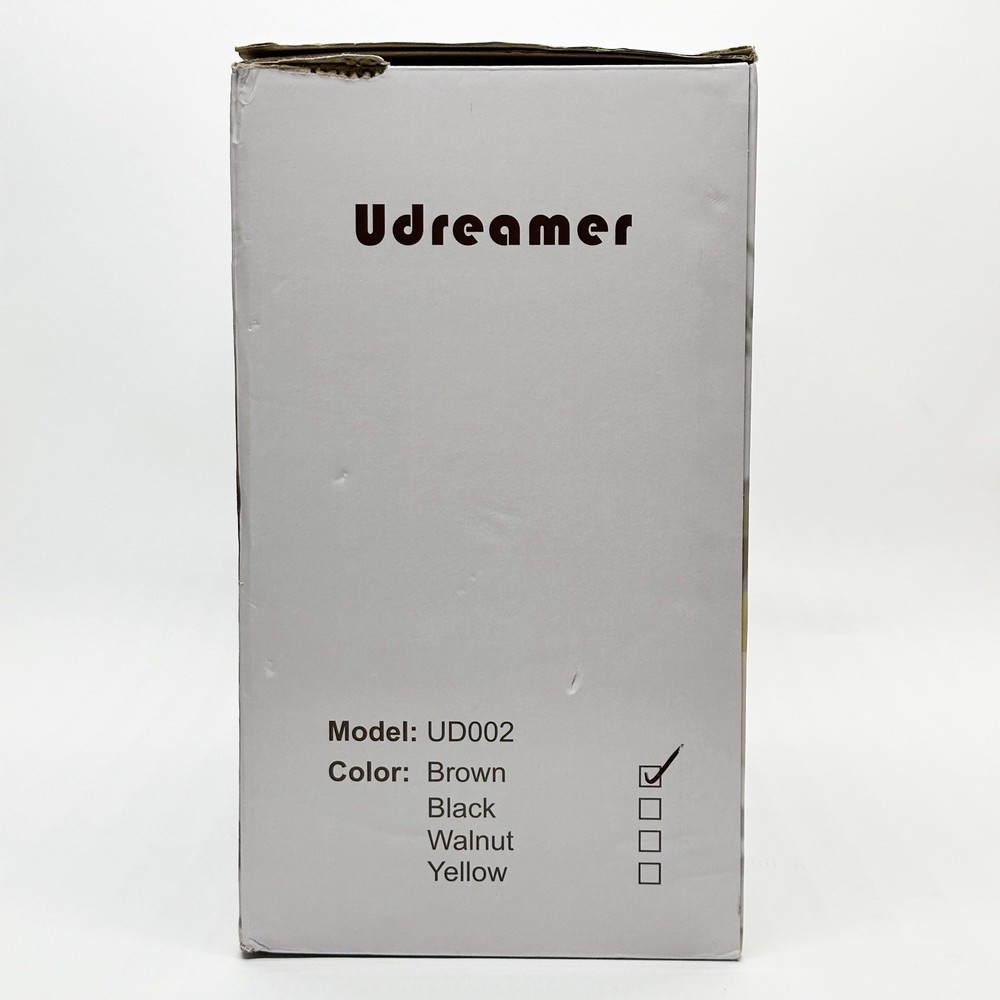 Udreamer Vinyl Record Player 3 Speed Turntable Speakers USB Bluetooth Wireless