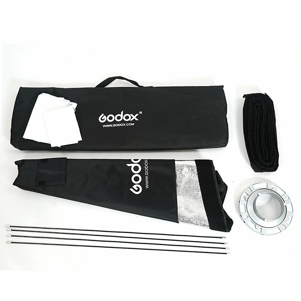 Godox 60x90cm Bowens Mount Grid Softbox for Studio Strobe Head Monolight Flash