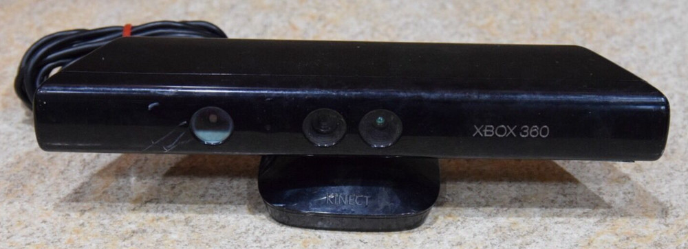 Microsoft Xbox 360 Kinect Black Color Sensor Bar Model 1414