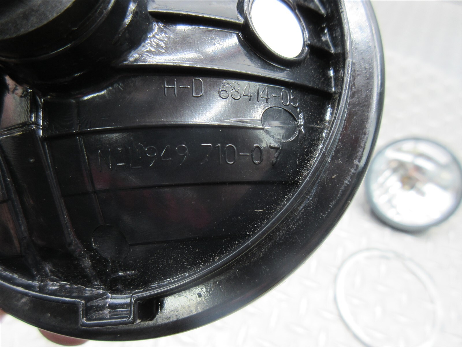 2008 Harley Davidson Road King Classic FLHRC Auxiliary Front Lights Lamps OEM