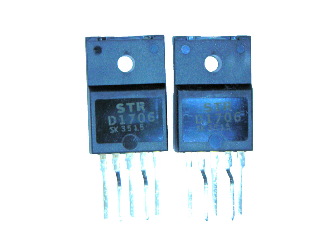 STRD1706 "Original" Sanken Voltage Regulator 2  pcs