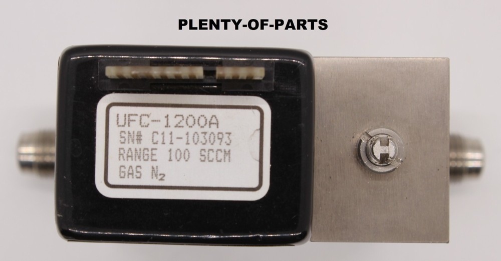 Unit Instruments Mass Flow Controller 1200A Series N2 500psi Max 100SCCM