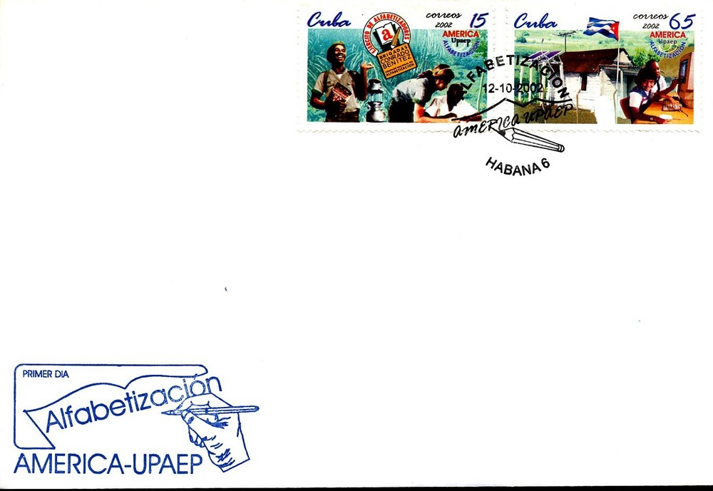 LITERACY EDUCATION 2002 CARIBBEAN FDC
