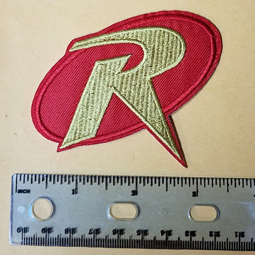 Robin Uniform Costume Logo Patch 3 1/2 inches wide