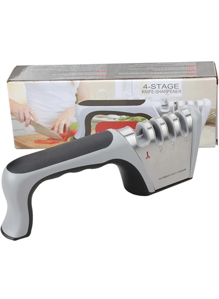 4-in-1 Knife Sharpener [4 Stage]