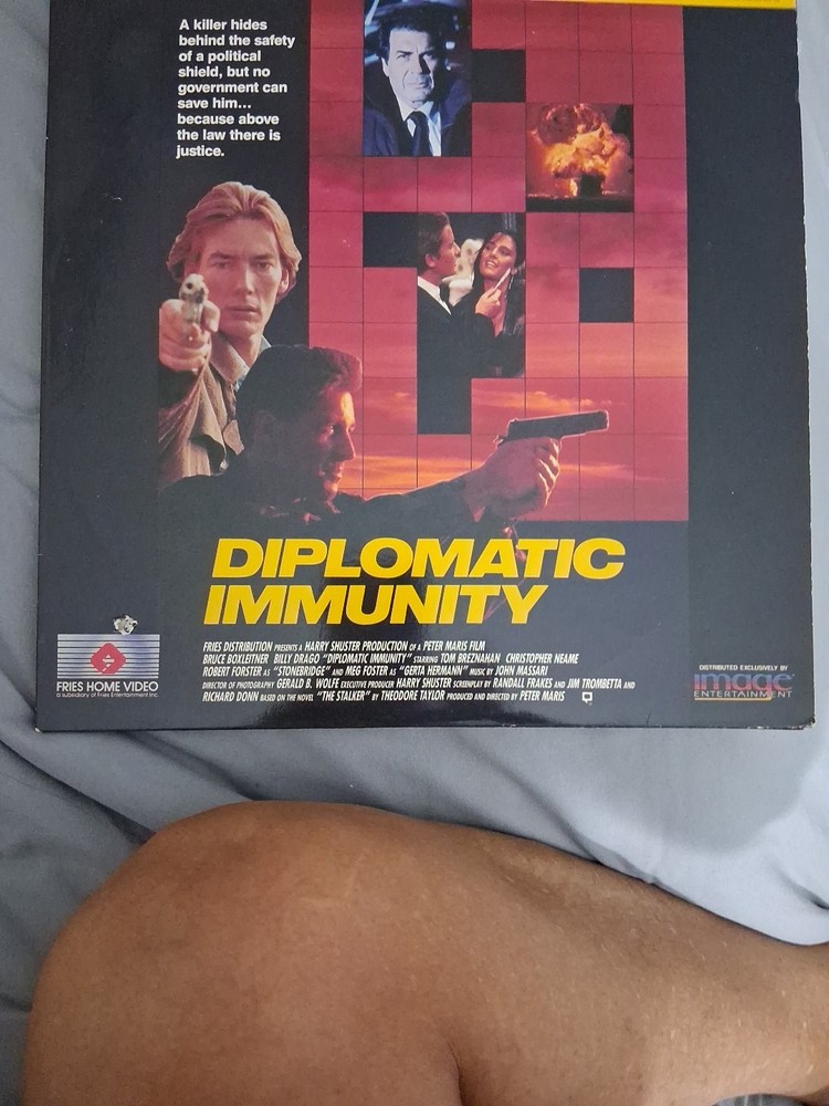 Diplomatic Immunity LaserDisc