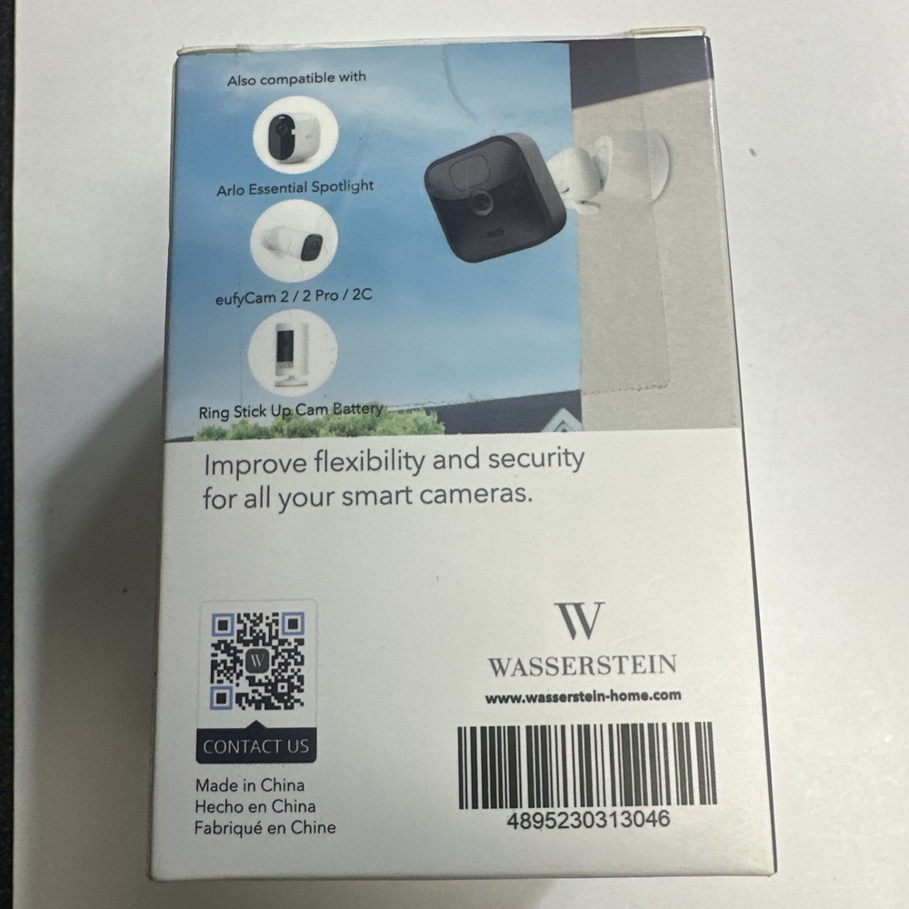 Universal Security Camera Mount Blink Ring Arlo Eufy Cameras Wasserstein