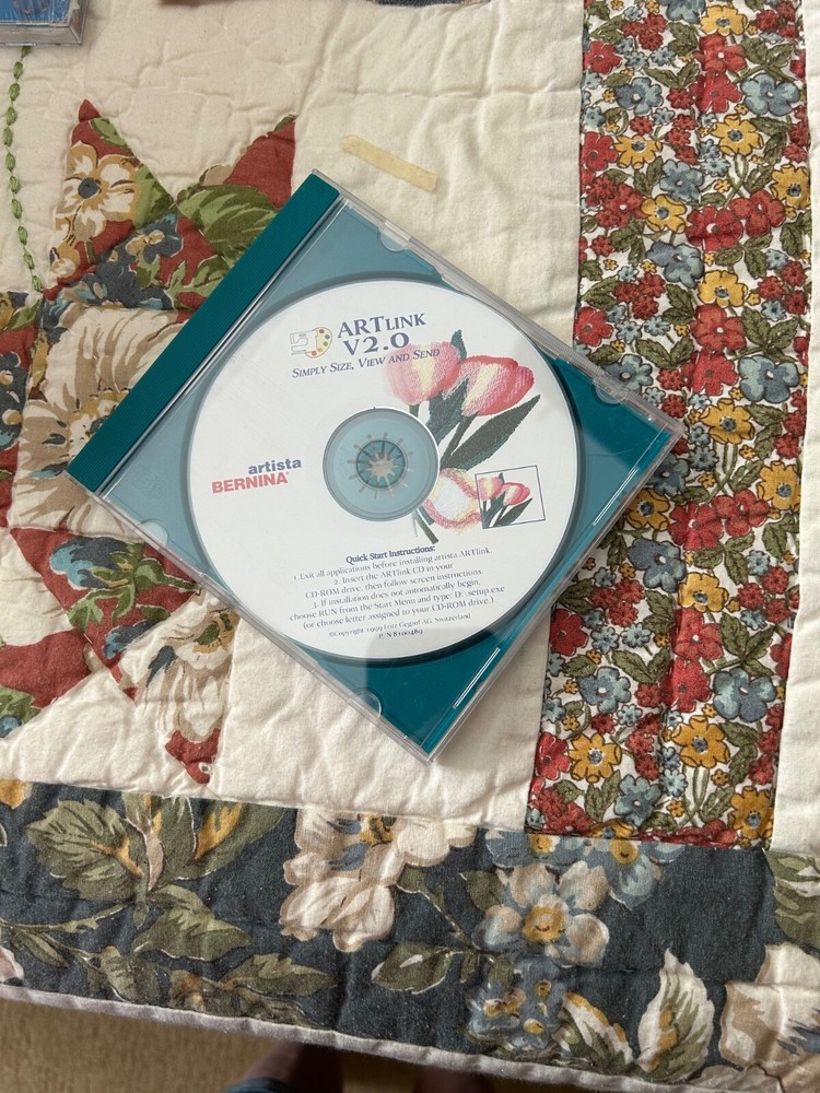 bernina artista embroidery software