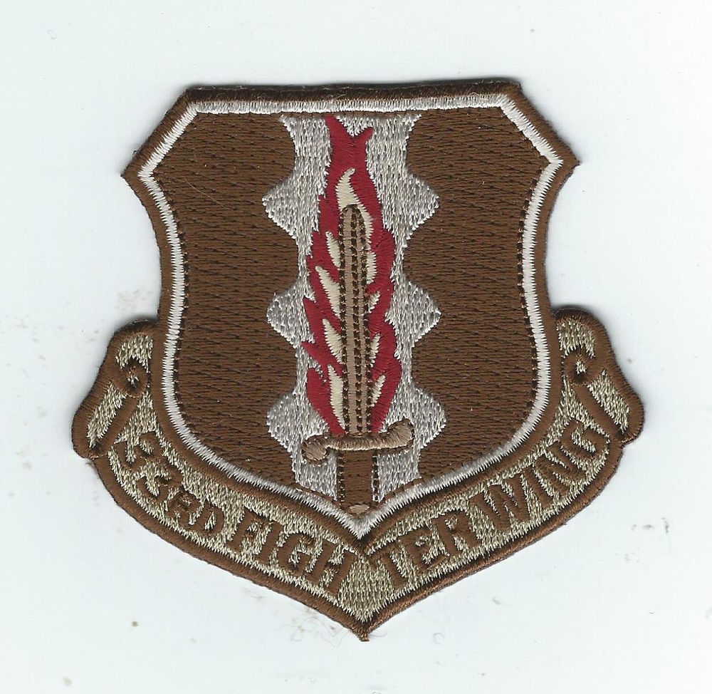 33rd FIGHTER WING DEPLOYED #3 patch