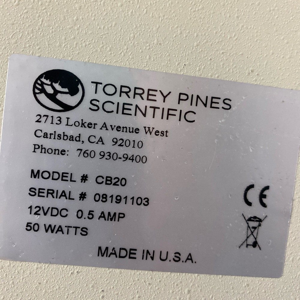 Torrey Pines Scientific Mini Circulator Model CB20