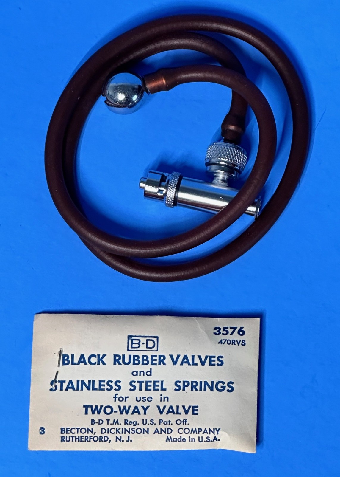 Vintage dentistry Medical - 1950s B-D Filling Outfit - No. 3560