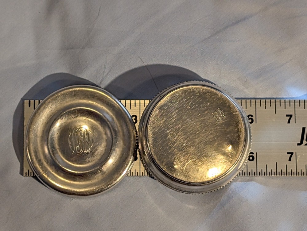 Gorham Sterling Silver box, monogrammed