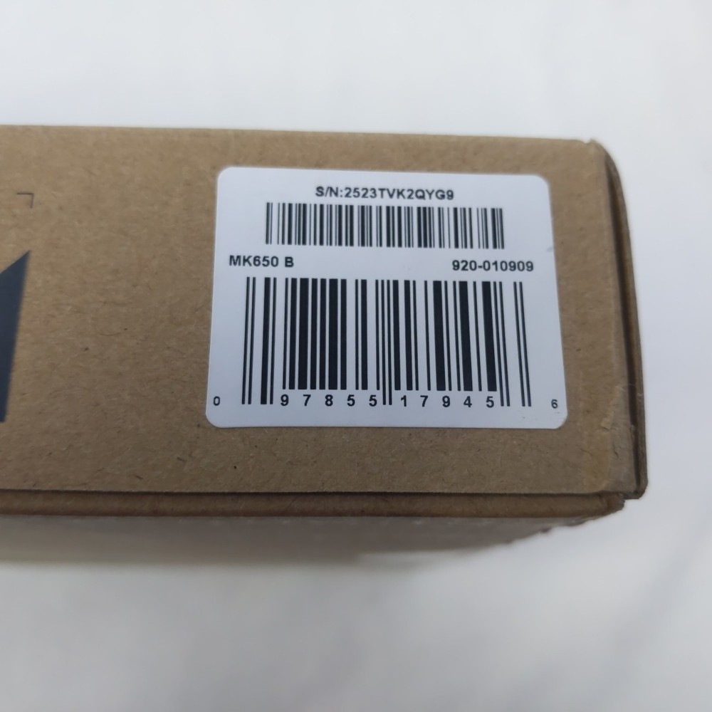 Logitech MK650 Wireless Keyboard and Mouse Set for Business Secure Comfortable