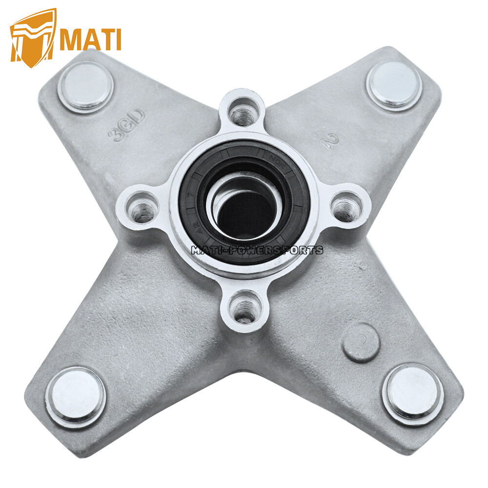 Front Brake Rotor &Hub for Yamaha Banshee 350 Warrior 350 Raptor 350 Blaster 200