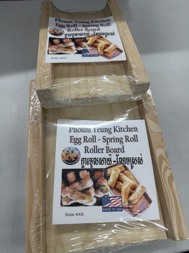 Egg Roll - Spring Roll Roller Board. 1 Size 4x9 (M)