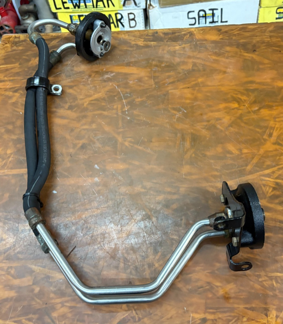 MERCRUISER REMOTE OIL FILTER ASSY 5.0-5.7 SM BLOCK GM 818400A1 806329T W HOSES..