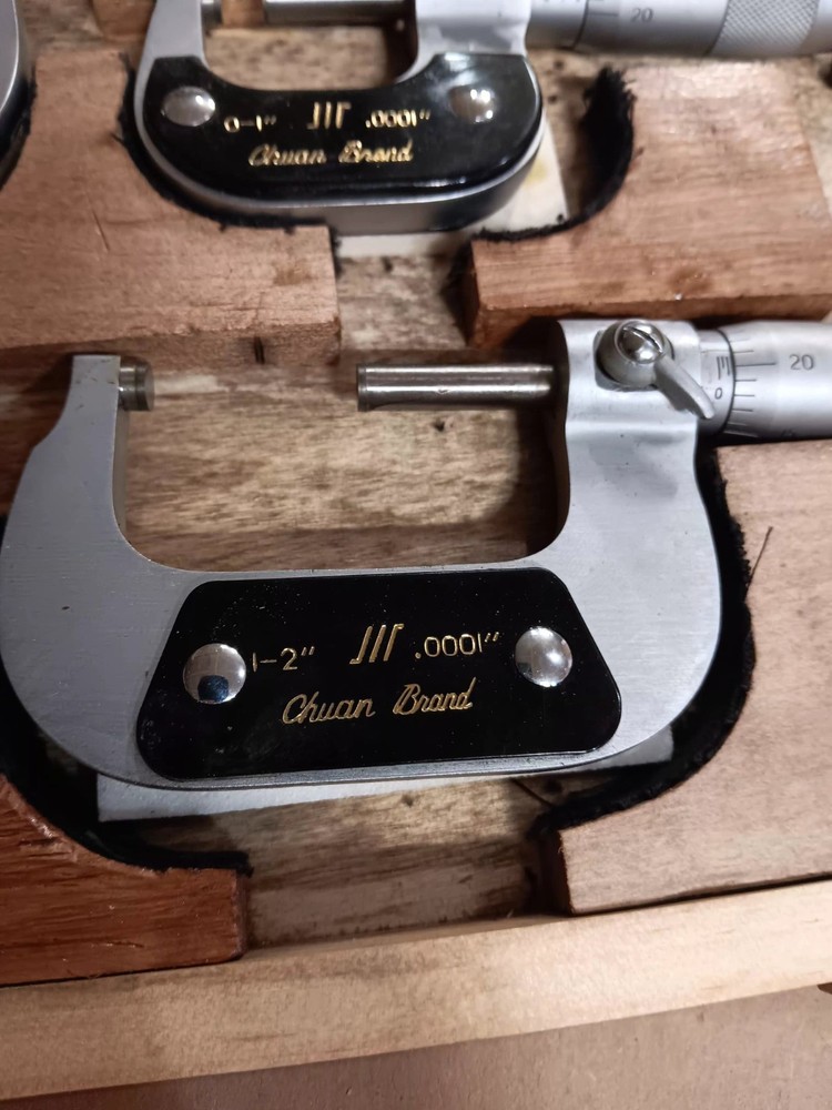 precision micrometer set. Very good condition